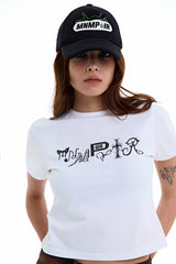 ミスティックタイプロゴTシャツ [ホワイト]