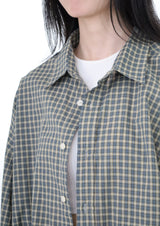 (UNISEX)Smart Check Shirt(3colors)