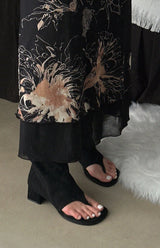 MELLA FLOWER DOUBLE LAYERED SKIRT