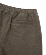 Bouclé Jersey One-Tuck Semi-Wide Cargo Pants Olive