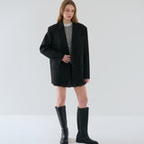Over-sized Tailored Jacket_Black