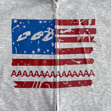 America クロップフードジップアップ