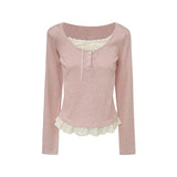 Rosie Blush Frill Tee 232841706