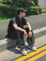 Mobin チェックサマーハーフシャツ 6C
