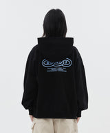 D&Tホースグラフィックパーカー_Black