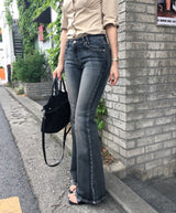 トレーニングウッドS/Sパッチスリムブーツカットパンツ