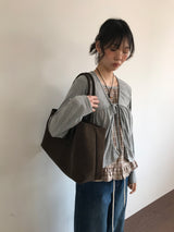 Haven Frill Check Blouse (2color)