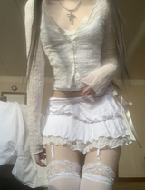 Neroni Hook Cardigan (White)