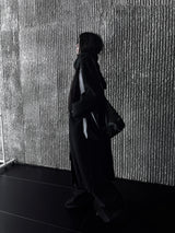 handmade long vest coat