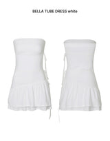 BELLA TUBE DRESS white