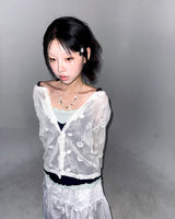 (2color) Wave Layered Ribbed Sleeveless Top