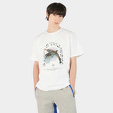 グローイングバーフィンショートスリーブTシャツ(White)