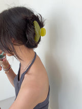 Lime hair clip