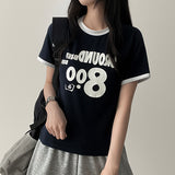 ユービンスパンデックス008カラーリングショートスリーブTシャツ