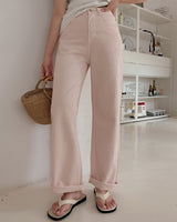 Bez Straight Fit Cotton Pants
