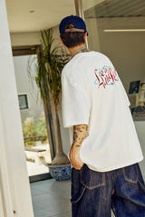 ライフレトロ半袖Tシャツ