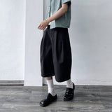 Matte Black Silhouette Shorts