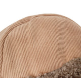 Mison Reversible Wool Fluffy Earflap Hat