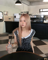 バックスタッドブーツカットパンツ
