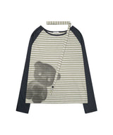 MY BEAR OFF-SHOULDER (GREEN) F26QB043