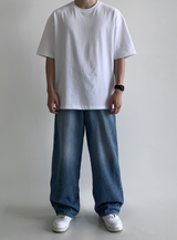 エッセンシャルオーバーフィットコットンショートスリーブTシャツ