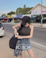 [MADE] Doven Halter Crop Sleeveless
