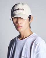26SS TWO COLOR EMBROIDERY BASIC BALL CAP