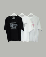Bling lettering short sleeve t-shirt