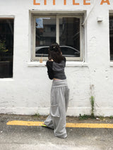Folder Keyring Banded Sweatpants (4c)
