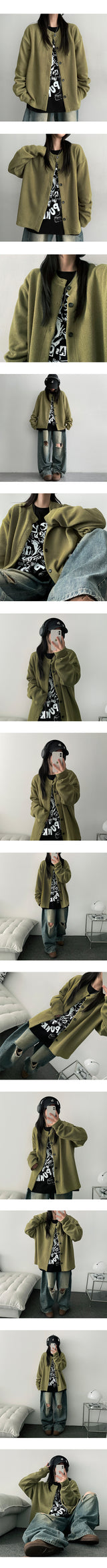 Repi Round Knit Cardigan (5 colors)