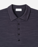 Koul Slub Collar Short Sleeve T