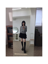 レースニーハイソックス (3color)