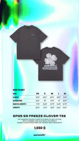 SP25 SS フリーズクローバーTシャツ (グレー)