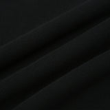 MVR PATCH LOGO SLEEK HOODIE SWEATSHIRT BLACK
