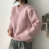 Gaffle mix round knitwear