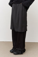 (W) Bubu Dot Skirt Pants