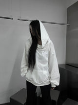ベーシック ツーウェイ オフショルダー フード T (2color)