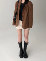 Ronnie cotton mini skirt (one color)