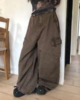 カルンマルチポケットワイドカーゴパンツ