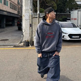 オーバーサイズピグメントダイフリースパーカー