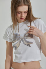 バルーンリボンTシャツ