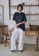 26SS★ハッピー バスケット ピグメント ショートスリーブ Tシャツ