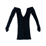 V neck slim T