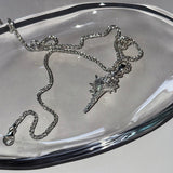 [925silver] トップシェルネックレス