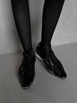 スチールエッジスティレットスニーカー (2color)