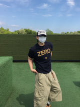 ゼロスタディクロップドショートスリーブTシャツ2C