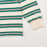 マルチストライプシンボルTシャツ アイボリー