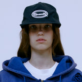 Plain Logo Ball Cap (NAVY)