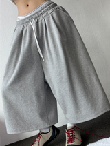 CARPENTER CARGO SEMI-BALLOON WIDE BERMUDA 💙🩶🖤🤍5COLOR