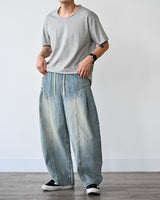GJ THIN CURVE DENIM PANTS